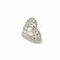 Rhinestone Heart Brooch Pin For Outfits Gifts DIY Crafts 2 Inch